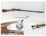 Antique REMINGTON FRANKFORD MAYNARD M1816/1856 Rifle Conversion AntebellumCIVIL WAR Tape Primer Update Musket w/U.S. BAYONET - 1 of 19