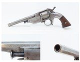 RARE CIVIL WAR Antique ALLEN & WHEELOCK .44 Cal Center Hammer NAVY Revolver 1 of 250 .36 Cal. LIPFIRE Revolvers Made circa 1861 - 1 of 17