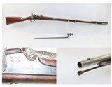 CIVIL WAR Antique ALFRED JENKS & Son BRIDESBURG M1861 Rifle-Musket Bayonet
U.S. CONTRACT Model With “BRIDESBURG” Lock Dated “1861” - 1 of 21