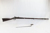 c1864 CIVIL WAR Antique U.S. JAMES D. MOWRY Model 1861 .58 Rifle-MUSKET CTUnion Infantry “EVERYMAN’S” Rifle w/SOCKET BAYONET - 2 of 21