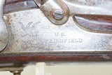 CIVIL WAR Infantry Antique SPRINGFIELD ARMORY Model 1861 .58 Rifle-MUSKETUnion Army “EVERYMAN’S” Rifle w/BAYONET & SCABBARD - 6 of 22
