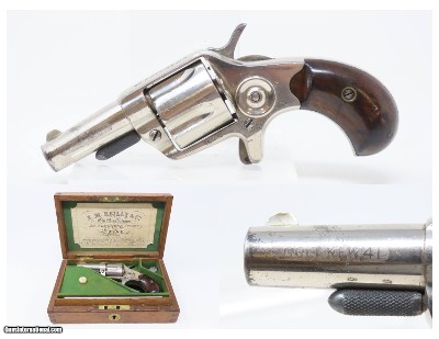 1876 Cased OXFORD STREET LONDON REILLY COLT NEW LINE .41 Revolver Antique
Originally Advertised as the “BIG COLT”