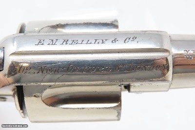 1876 Cased OXFORD STREET LONDON REILLY COLT NEW LINE .41 Revolver AntiqueOriginally Advertised as the “BIG COLT” - Image 16 of 25