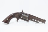 Antique SMITH & WESSON No. 1 1/2 First Issue .32 REVOLVER HNW - 13 of 16