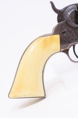 GUSTAVE YOUNG FACTORY ENGRAVED COLT Model 1849 .31 POCKET Revolver Antique 1856 Manufactured with ANTIQUE IVORY Grips - 17 of 19