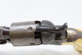 GUSTAVE YOUNG FACTORY ENGRAVED COLT Model 1849 .31 POCKET Revolver Antique 1856 Manufactured with ANTIQUE IVORY Grips - 9 of 19