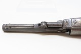 GUSTAVE YOUNG FACTORY ENGRAVED COLT Model 1849 .31 POCKET Revolver Antique 1856 Manufactured with ANTIQUE IVORY Grips - 15 of 19