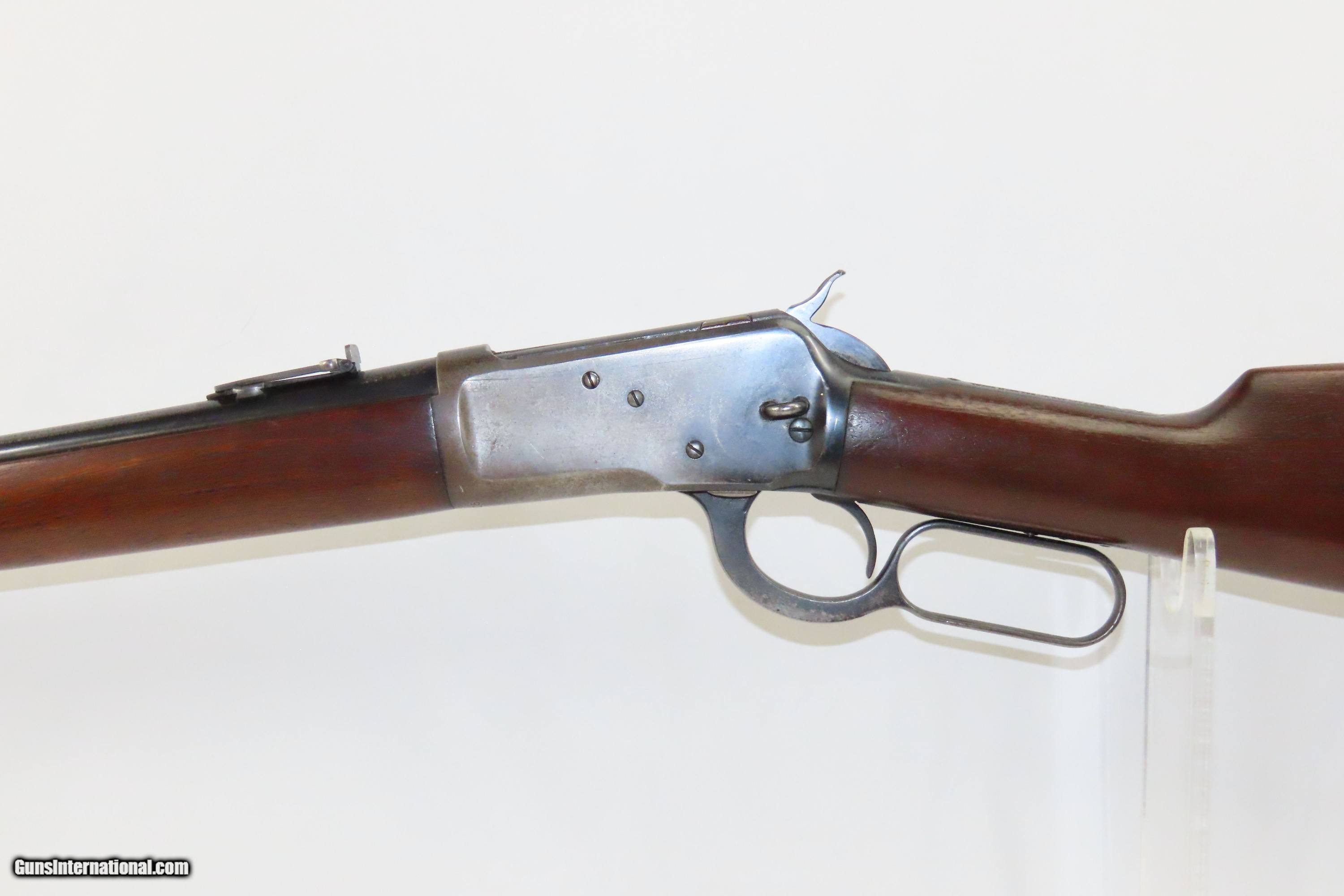 1920 WINCHESTER Model 92 Lever Action .38-40 WCF Saddle Ring Carbine C ...