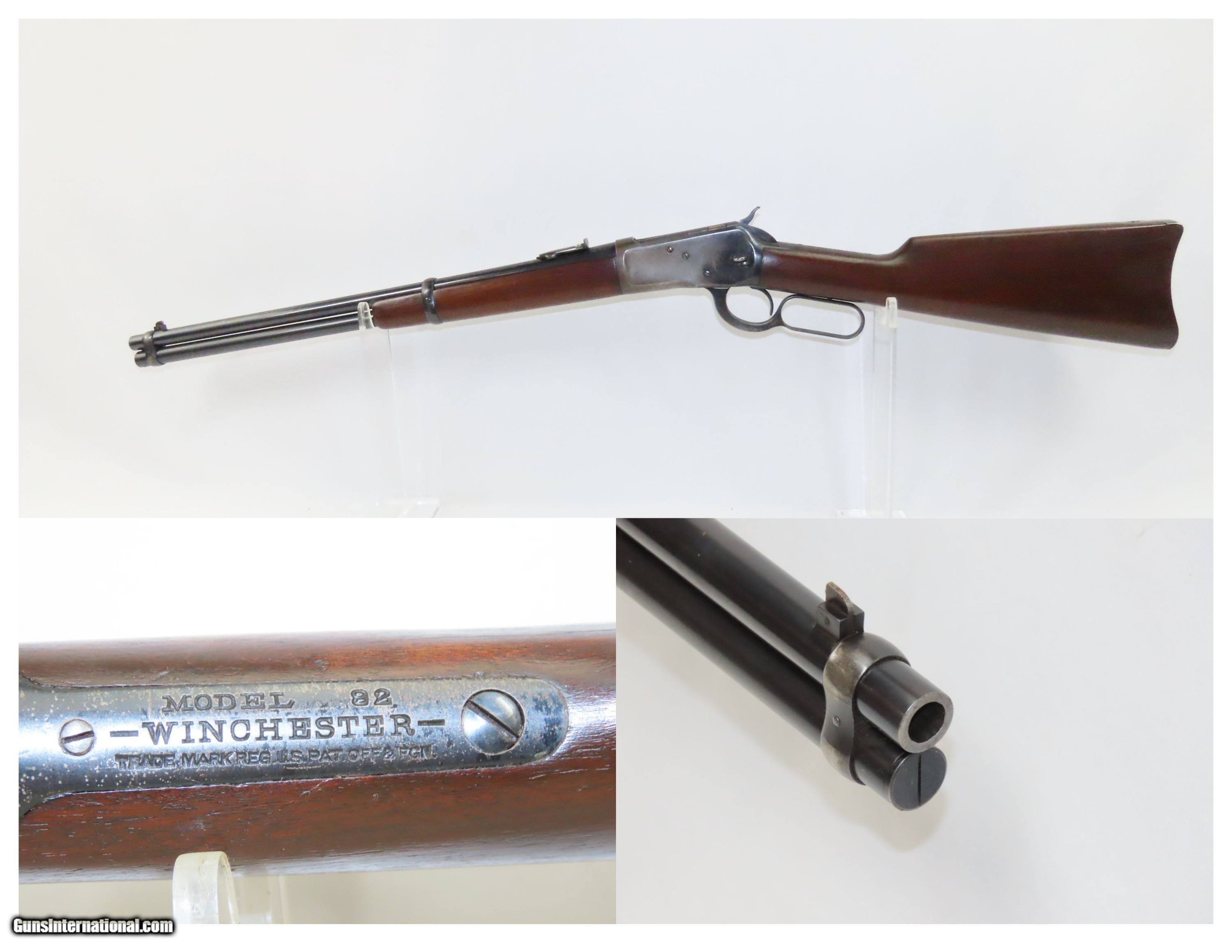 1920 WINCHESTER Model 92 Lever Action .38-40 WCF Saddle Ring Carbine C ...