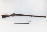 CONFEDERATE C&R Q PROVIDENCE TOOL M1861 Rifle-MUSKET Civil War Antique ACW
RARE “Q” MARKED With 1863 Dated Lock w/BAYONET - 2 of 20