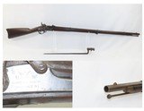 CONFEDERATE C&R Q PROVIDENCE TOOL M1861 Rifle-MUSKET Civil War Antique ACWRARE “Q” MARKED With 1863 Dated Lock w/BAYONET