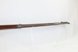 CIVIL WAR Antique FRENCH ST ETIENNE 1853 GENDARMERIE Rifled Musket SABER 69 Percussion Musket with SWORD BAYONET - 8 of 21
