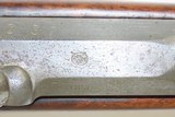 CIVIL WAR Antique FRENCH ST ETIENNE 1853 GENDARMERIE Rifled Musket SABER 69 Percussion Musket with SWORD BAYONET - 10 of 21