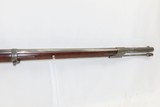 CIVIL WAR Antique FRENCH ST ETIENNE 1853 GENDARMERIE Rifled Musket SABER 69 Percussion Musket with SWORD BAYONET - 5 of 21