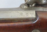 CIVIL WAR Antique FRENCH ST ETIENNE 1853 GENDARMERIE Rifled Musket SABER 69 Percussion Musket with SWORD BAYONET - 15 of 21