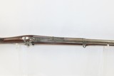 CIVIL WAR Antique FRENCH ST ETIENNE 1853 GENDARMERIE Rifled Musket SABER 69 Percussion Musket with SWORD BAYONET - 13 of 21