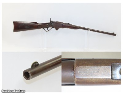 Iconic CIVIL WAR Antique SPENCER 1863 CARBINE .52 Union Lincoln Gettysburg
Early Repeater Famous During CIVIL WAR & WILD WEST