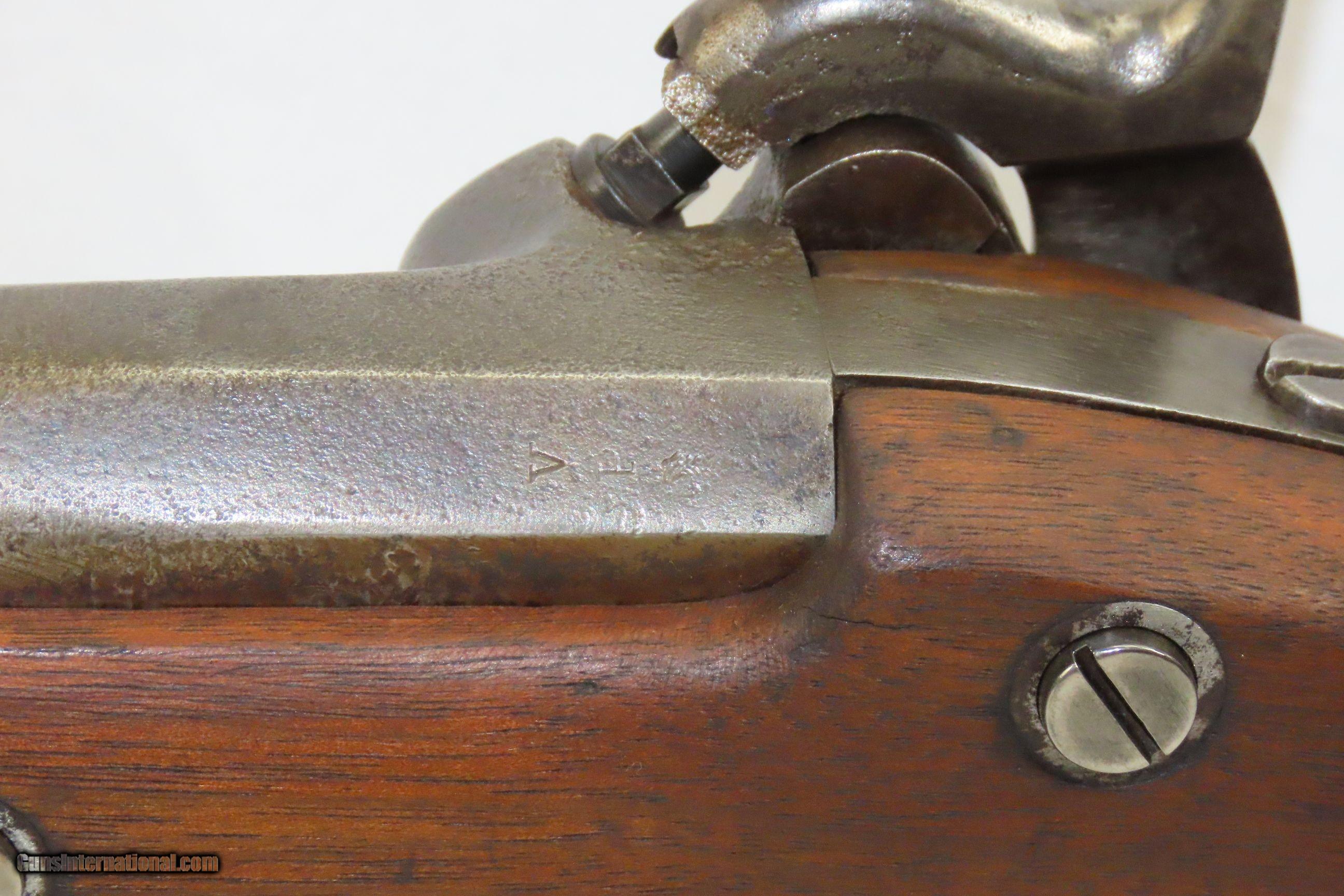 CIVIL WAR Antique U.S. SPRINGFIELD ARMORY Model 1855 Maynard Rifle ...