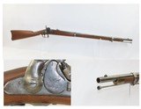 CIVIL WAR Antique U.S. SPRINGFIELD ARMORY Model 1855 Maynard Rifle-MUSKET
1857 Dated MAYNARD Tape Primed Musket - 1 of 20