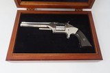 CASED Antique SMITH & WESSON No. 2 OLD ARMY .32 Revolver Nickel Springfield Manufactured Circa the late 1860s to early 1870s - 3 of 23