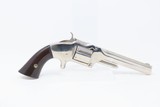 CASED Antique SMITH & WESSON No. 2 OLD ARMY .32 Revolver Nickel Springfield Manufactured Circa the late 1860s to early 1870s - 20 of 23