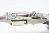 CASED Antique SMITH & WESSON No. 2 OLD ARMY .32 Revolver Nickel Springfield Manufactured Circa the late 1860s to early 1870s - 11 of 23