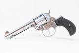 c1904 COLT Model 1877 THUNDERER REVOLVER .41 Cowboy Wild West NickelC&RConnecticut Manufactured DA Revolver Made in 1904 - 2 of 20
