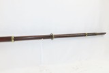 Rare CIVIL WAR Antique P.S. JUSTICE .69 Rifle-Musket c1861 Philadelphia PA
Brass Mounted with Patchbox Stock, Recurve Trigger Guard - 8 of 18