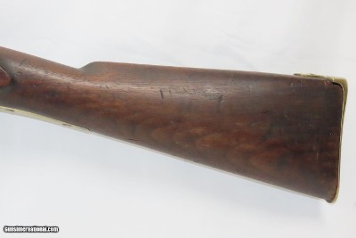 Rare CIVIL WAR Antique P.S. JUSTICE .69 Rifle-Musket c1861 Philadelphia PABrass Mounted with Patchbox Stock, Recurve Trigger Guard - Image 14 of 18