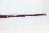 Rare CIVIL WAR Antique P.S. JUSTICE .69 Rifle-Musket c1861 Philadelphia PA
Brass Mounted with Patchbox Stock, Recurve Trigger Guard - 5 of 18