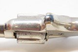 PIPE CASE COLT “New Line” .22 Revolver LONDON 7-Shot Hideout Nickel Antique With Mother of Pearl Grips! - 14 of 19