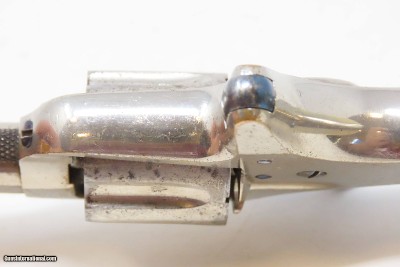 PIPE CASE COLT “New Line” .22 Revolver LONDON 7-Shot Hideout Nickel Antique With Mother of Pearl Grips! - Image 14 of 19