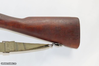 c1943 WORLD WAR II Remington M1903A3 BOLT ACTION .30-06 Springfield WW2 C&R Made in 1943 with CANVAS SLING - Image 15 of 19