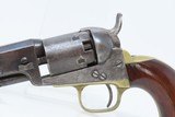 STAGECOACH ROBBERY SCENE COLT Model 1849 .31 1860 4” CYL Antebellum Antique Pre-Civil War Five Shot Revolver w/CRISP CYLINDER SCENE - 4 of 20