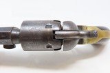 STAGECOACH ROBBERY SCENE COLT Model 1849 .31 1860 4” CYL Antebellum Antique Pre-Civil War Five Shot Revolver w/CRISP CYLINDER SCENE - 8 of 20