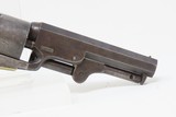 STAGECOACH ROBBERY SCENE COLT Model 1849 .31 1860 4” CYL Antebellum Antique Pre-Civil War Five Shot Revolver w/CRISP CYLINDER SCENE - 20 of 20