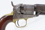 STAGECOACH ROBBERY SCENE COLT Model 1849 .31 1860 4” CYL Antebellum Antique Pre-Civil War Five Shot Revolver w/CRISP CYLINDER SCENE - 19 of 20