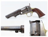 STAGECOACH ROBBERY SCENE COLT Model 1849 .31 1860 4” CYL Antebellum Antique Pre-Civil War Five Shot Revolver w/CRISP CYLINDER SCENE - 1 of 20