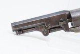 STAGECOACH ROBBERY SCENE COLT Model 1849 .31 1860 4” CYL Antebellum Antique Pre-Civil War Five Shot Revolver w/CRISP CYLINDER SCENE - 5 of 20