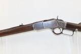1884 WINCHESTER Model 1873 .38-40 WCF SHORT Rifle Antique Repeating Lever Action “SHORTIE” in PISTOL CALIBER - 4 of 21
