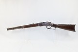 1884 WINCHESTER Model 1873 .38-40 WCF SHORT Rifle Antique Repeating Lever Action “SHORTIE” in PISTOL CALIBER - 2 of 21