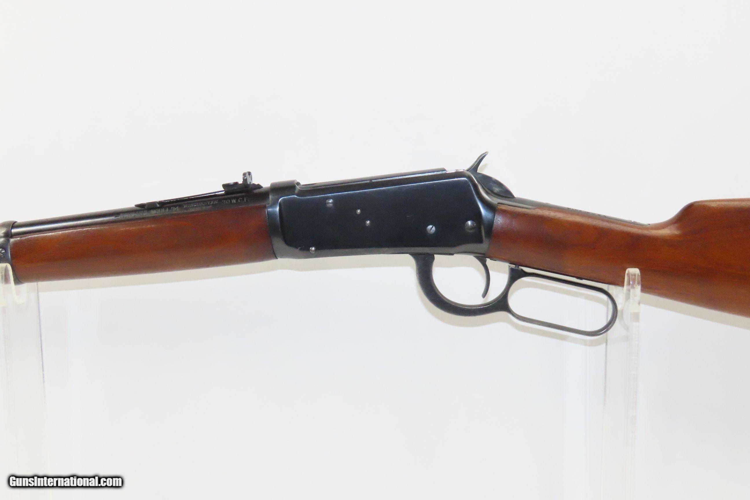 1938 WINCHESTER Model 94 .30-30 WCF Carbine Pre-1964 1894 JMBrowning C ...