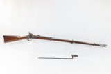 1864 CIVIL WAR Springfield U.S. Model 1863 .58 Rifle-Musket Antique Made at the SPRINGFIELD ARMORY Circa 1864 w/BAYONET - 2 of 21