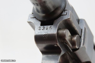 1930s DWM LUGER P.08 7.65x21mm Weimar Republic Berlin German .30 GeorgC&R Made for the American Market Pre-WWII - Image 12 of 21