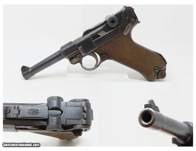 1930s DWM LUGER P.08 7.65x21mm Weimar Republic Berlin German .30 Georg
C&R Made for the American Market Pre-WWII