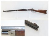 c1915 WINCHESTER Model 1894 Rifle .30-30 WCF WWI Great War pre-1964 JMB C&R With Octagonal Barrel & Crescent Butt Plate - 1 of 21