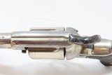 1878 COLT Model 1877 LIGHTNING .38 Revolver Holliday Bonney Hardin AntiqueNICKEL PLATED Double Action .38 Long Colt - 8 of 18