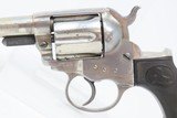 1878 COLT Model 1877 LIGHTNING .38 Revolver Holliday Bonney Hardin AntiqueNICKEL PLATED Double Action .38 Long Colt - 3 of 18
