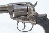 c1882 m COLT 1877 LIGHTNING .38 Revolver Hardin Holliday Gunfighter Antique Early 1880s Double Action .38 Long Colt - 4 of 19