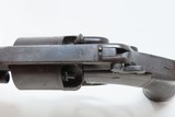 Rare WESTLEY RICHARDS SELF-COCKING Percussion Revolver Antique 1 of 323 Manufactured; FACTORY ENGRAVED 80 Bore - 8 of 19
